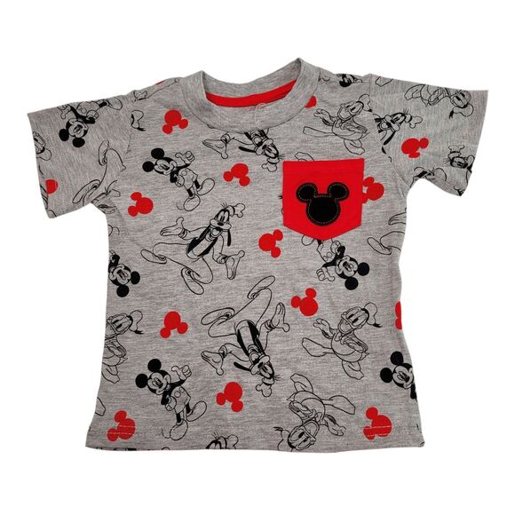 Disney and Friends Boy's 3 Piece Short and T-Shirt Set (Mickey Mouse 18 Months) - Picture 4 of 15